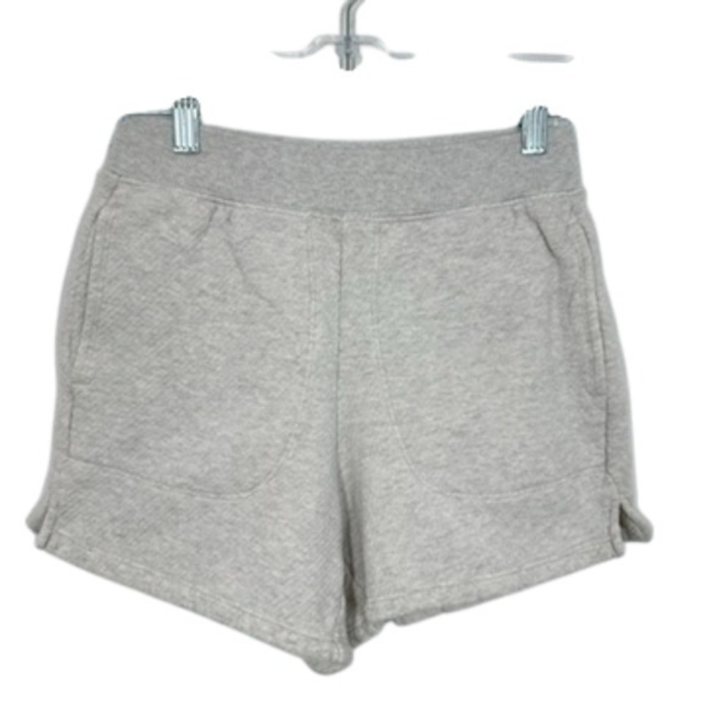 Madewell MWL Heather Light‎ Grey Sweat Shorts Cotton Blend Lounge Athletic Cozy
